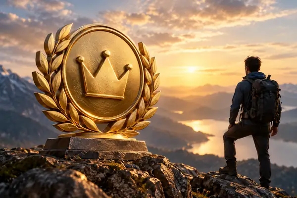 Badge de reconnaissance SEO Suites Leader